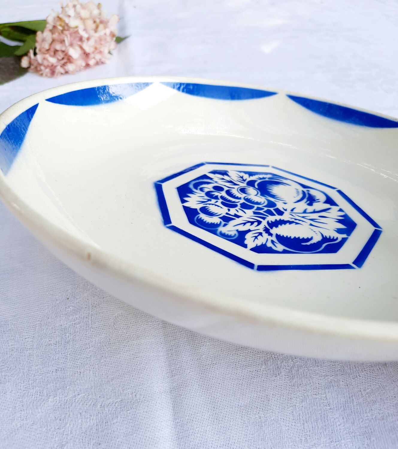 Old mounted plate Lunéville