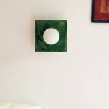 Globe Tile Ceramic Wall Light - Coco Square - Green