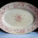 Plat ancien, plat légumier gien vintage, vaisselle ancienne gien