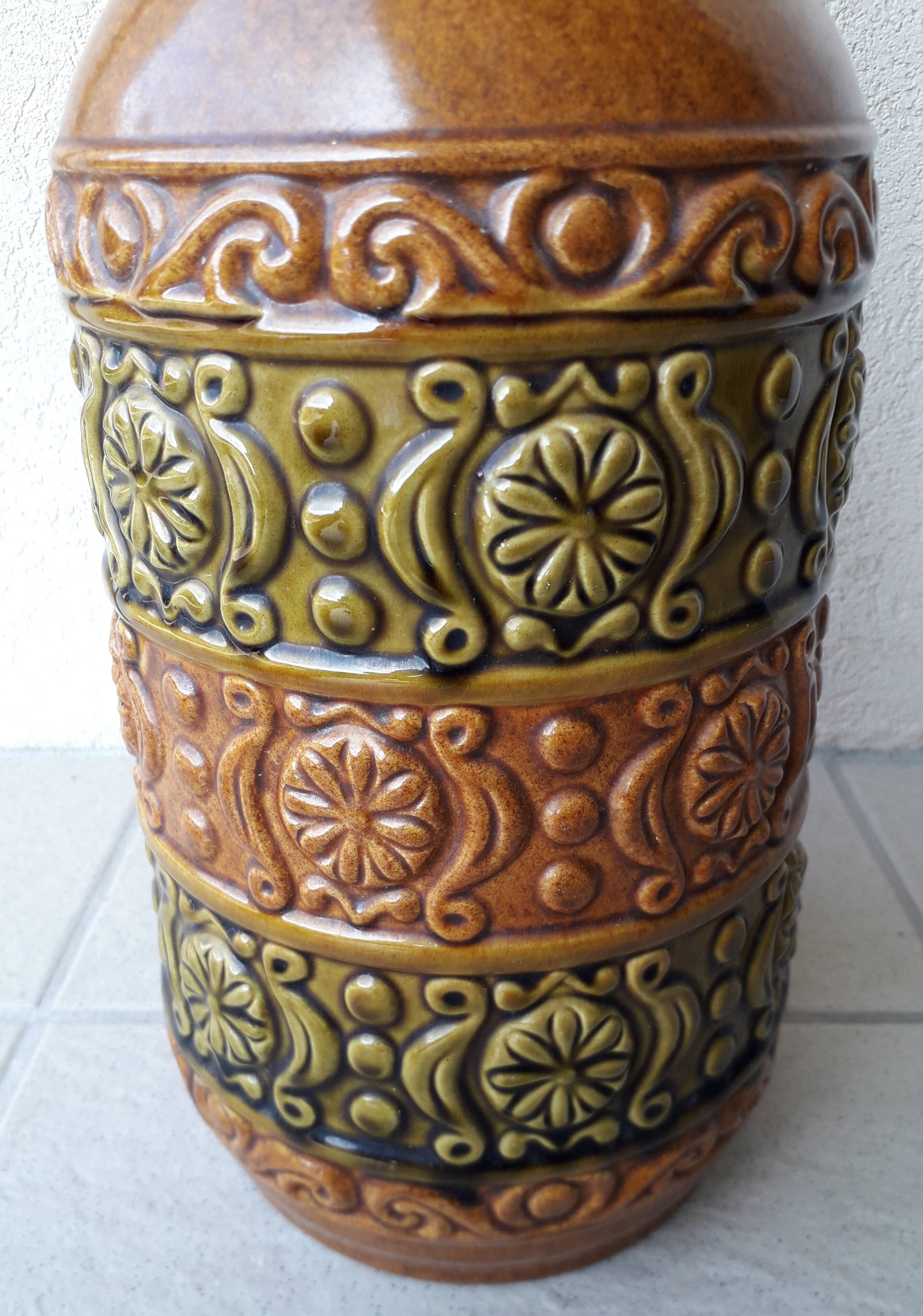 1970s ceramic vase