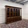 Large English Bookcase with Glass Doors