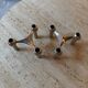 Sculpture modulaire : Lot de 9 bougeoirs Nagel & BMF - 1960