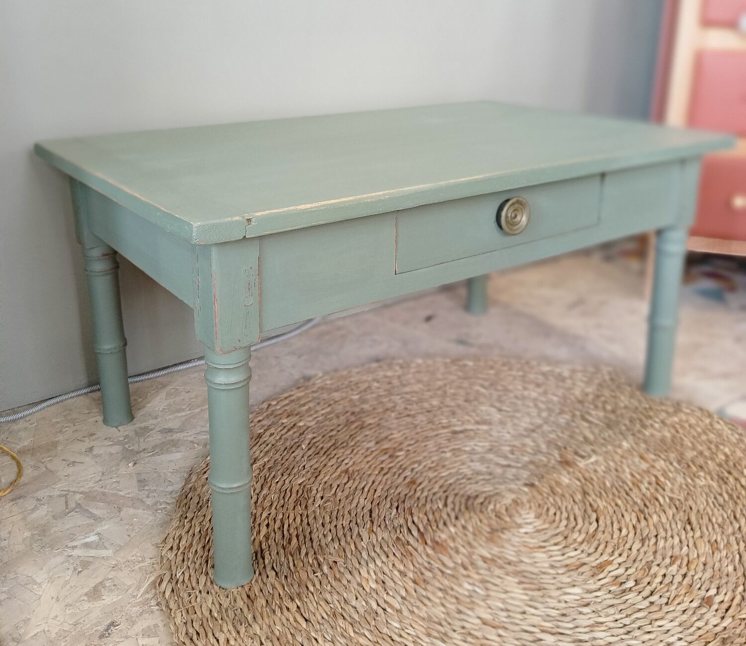 Khaki coffee table