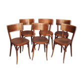 Set of 6 baumann chairs