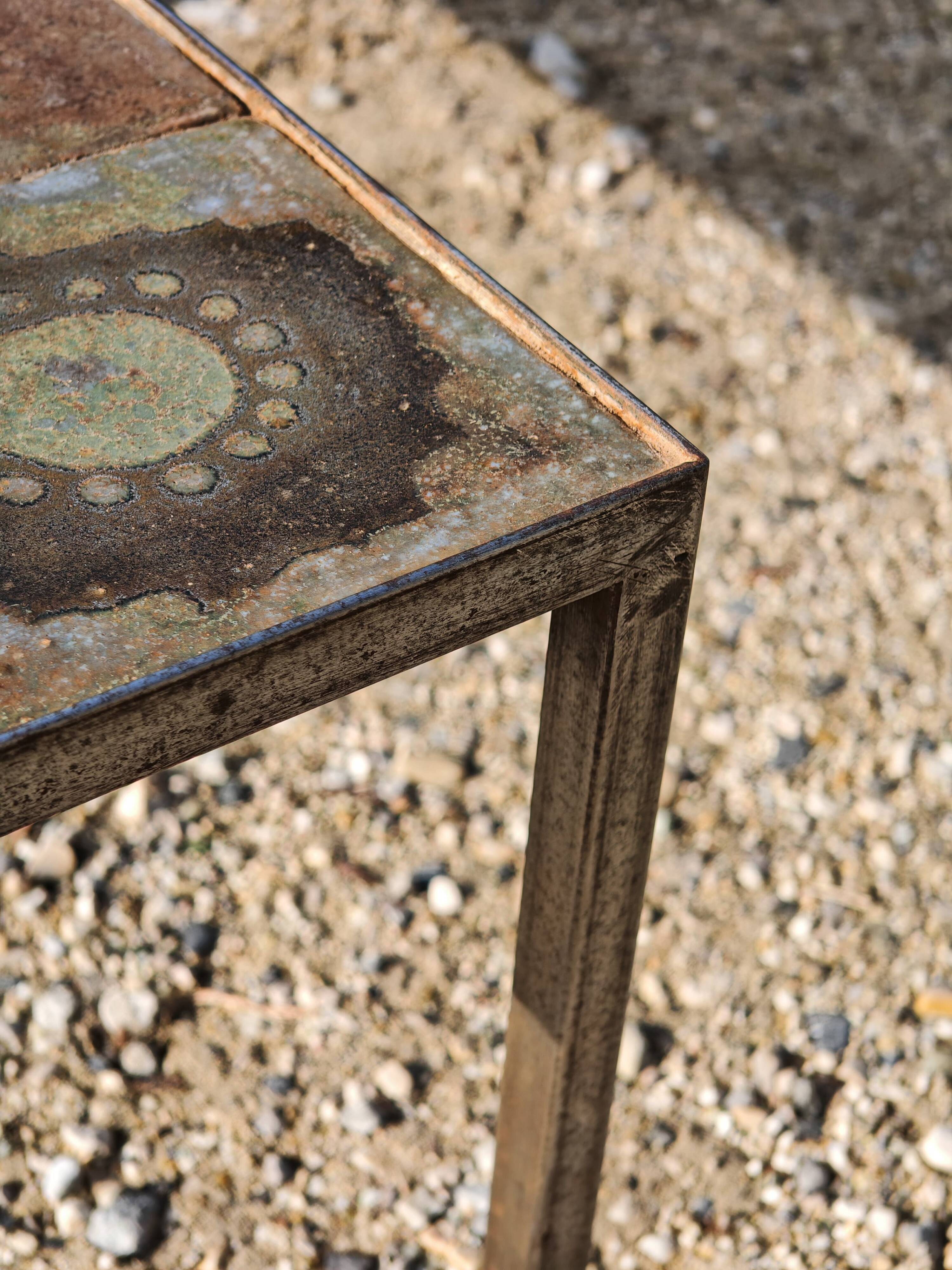 Vintage ceramic coffee table