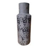 Large matte/glossy textured vase
