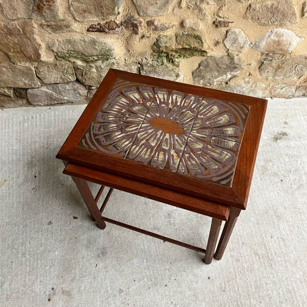 Table gigogne céramique