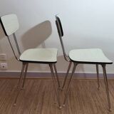 Set of 2 Formica chairs