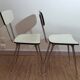 Lot de 2 chaises formica