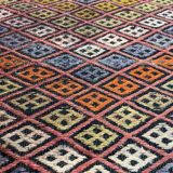 Vintage Turkish Kilim Rug , 77 x 50 cm
