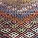 Vintage Turkish Kilim Rug , 77 x 50 cm