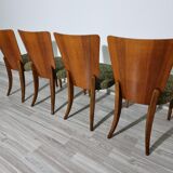 Dining chairs by Jindrich Halabala
