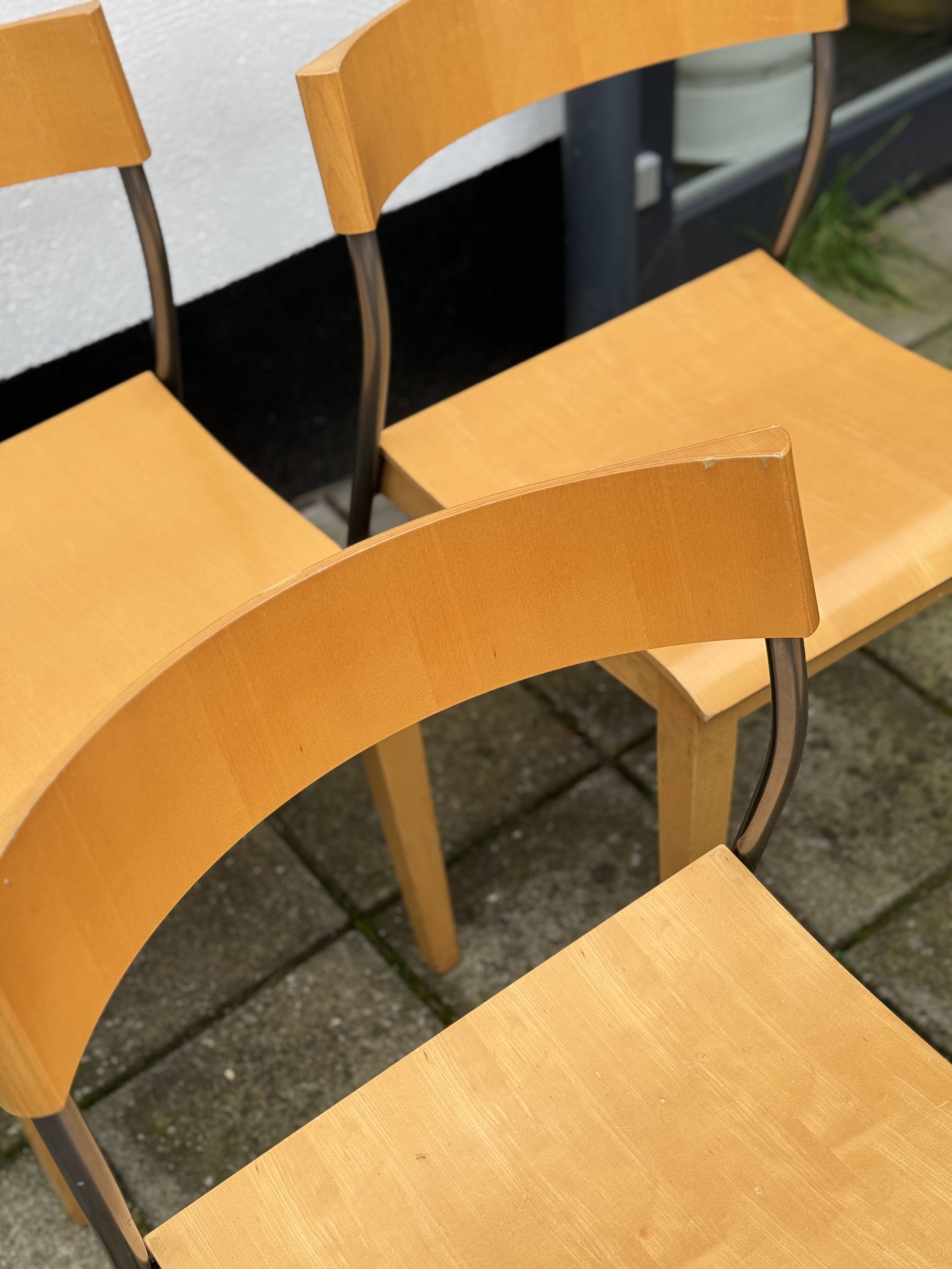 4x Ikea Nordisk Chairs by Tina Christensen