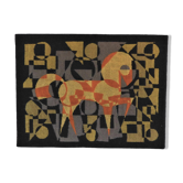 Vintage tapestry Patrice Allart 1977