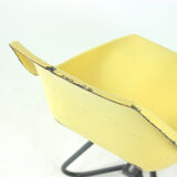Yellow Tram Chair By Miroslav Navratil For Vertex, 1960s
