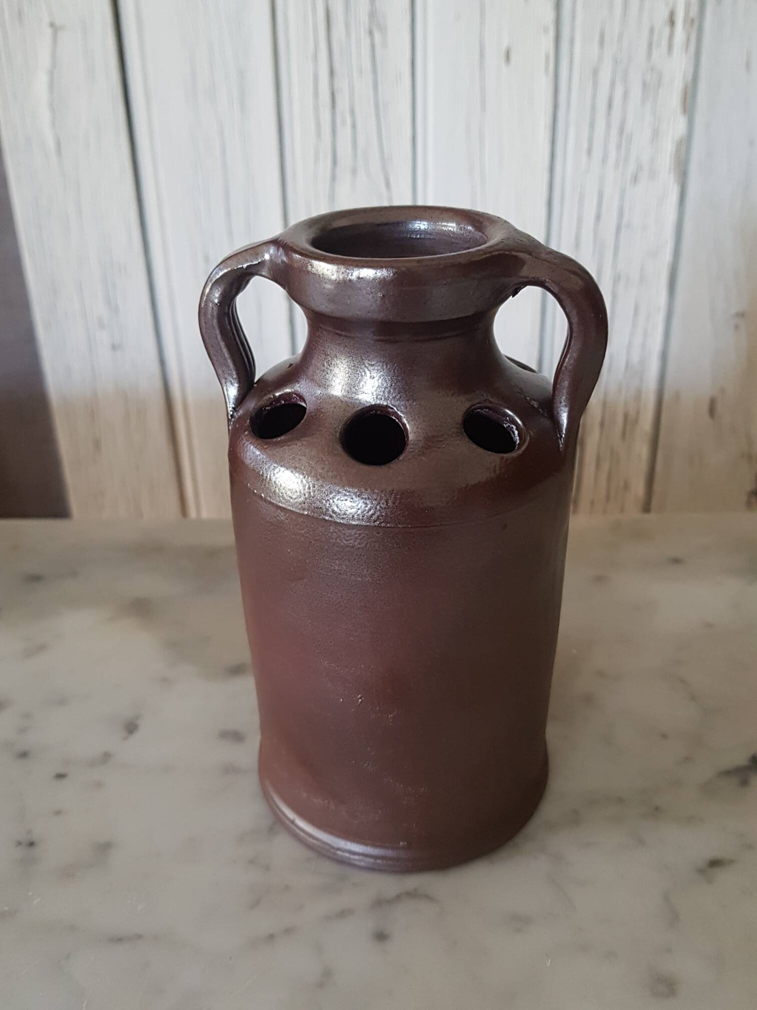 Stoneware flower vase 1970