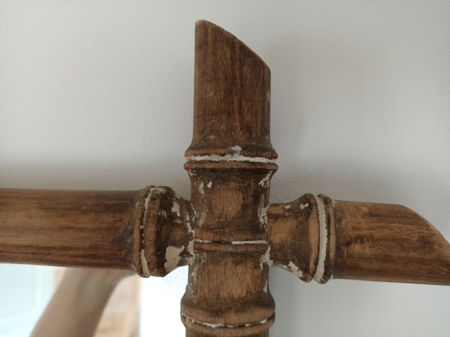 Miroir cadre bambou