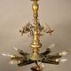 Lustre de synagogue en bronze, XIXème