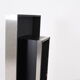 Brushed aluminium coffee table