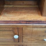 Mado solid wood buffet, wooden tray