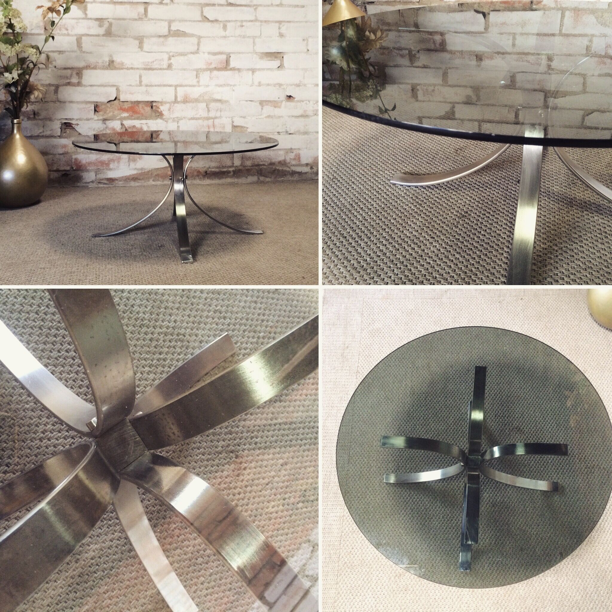Round coffee table