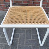 Cesca dining room chair designed by Marcel Breuer