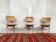 Series of 3 vintage children's casala chairs