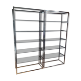 Pair of vintage bauhaus bookcases 60/70
