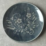 Large stoneware plate from Alsace Vincent Pirard Soufflenheim