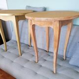Paire de tables tulipes 1950