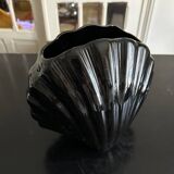 ceramic shell vase 1980