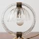 Barovier & Toso paire d'abat-jour en verre de Murano et en laiton des années