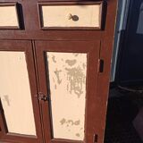 Low Parisian buffet Solid support height two doors 2 drawers