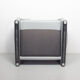 Cassina Lounge Chair 'Maralunga' by Vico Magistretti in Grey Leather 1970s