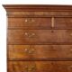 Antique mahogany commode, George III style, 19th century.