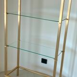 Golden shelf by Pierre Vandel, France 1970s