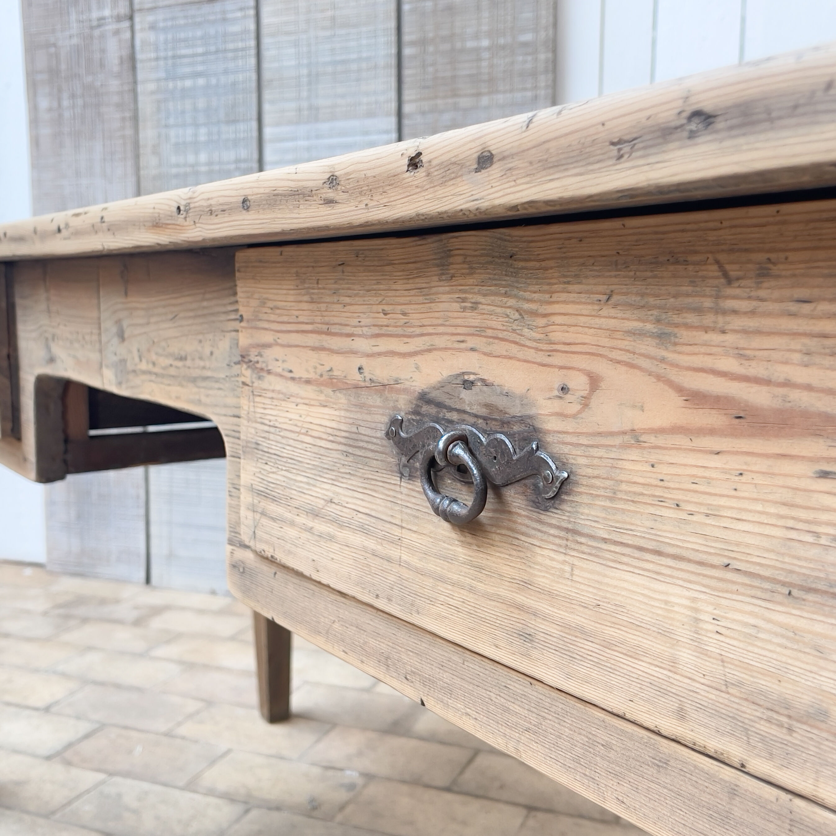 Wooden desk early XXth