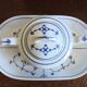 Sugar bowl and porcelain top Jäger Eisenberg - Saxon Blue