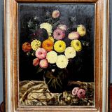 Tableau "Nature morte aux fleurs".