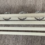 Coat rack wardrobe space age metal 70s