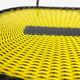 Serving tray glass and threads scoubidou 50s
