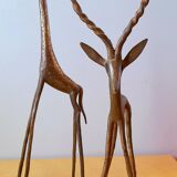 African animals in bronze 1970