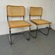 Set of 2 Vintage Cesca Marcel Breuer chairs