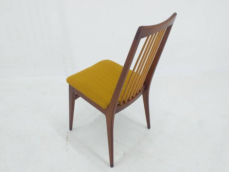 Set of Six Mid Century Dining Chairs, Denmark, 1970s