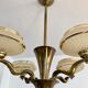 Large art deco chandelier