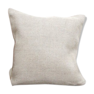 Cushion in linen pattern chevron 40 x 40 cm