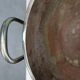 Art deco Silverplated champagne cooler with Patinated Surface, France 1920s