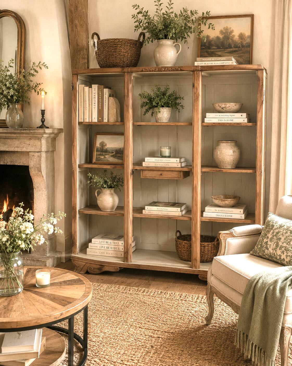 Library cupboard