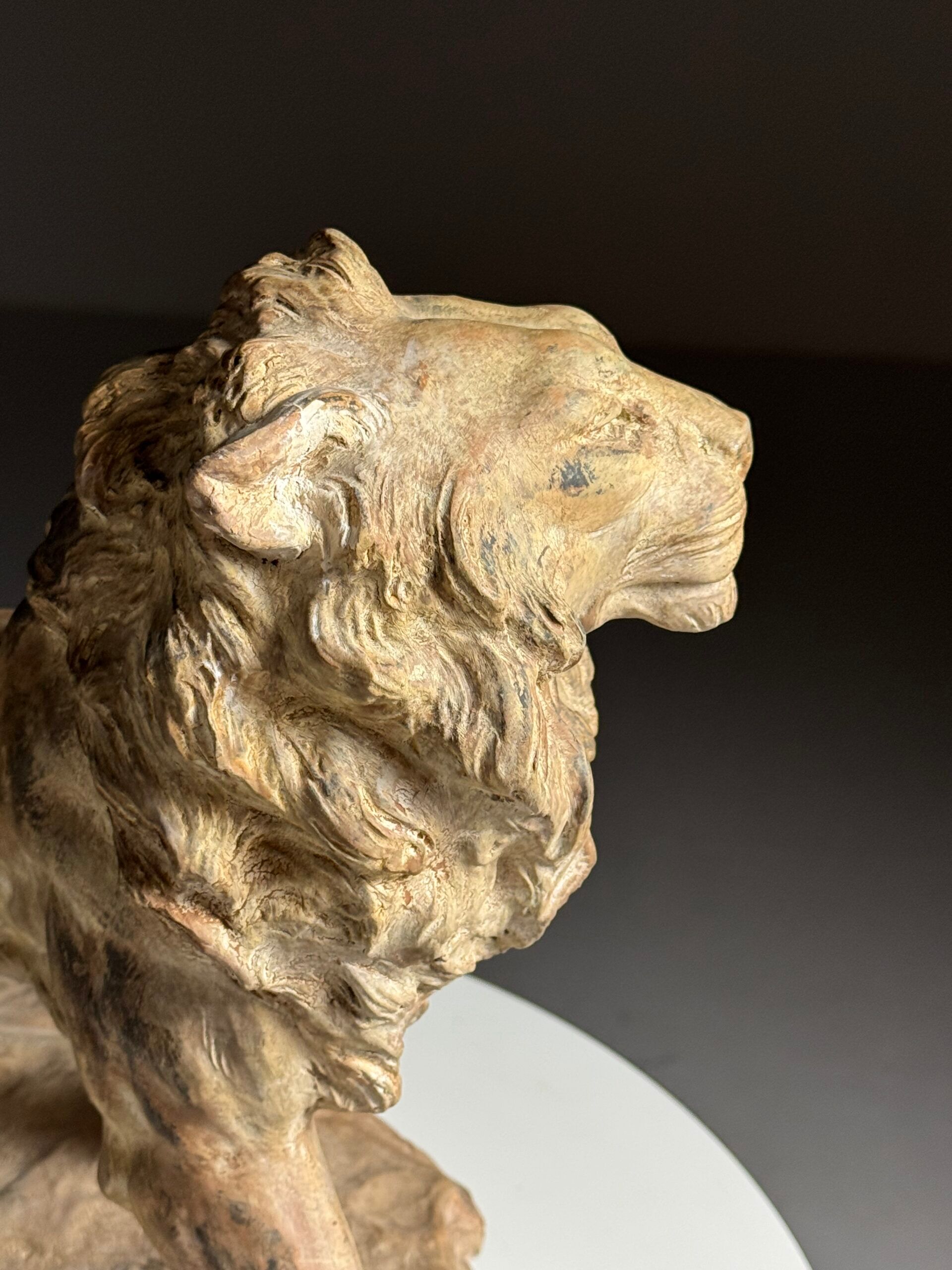Terra cotta sculpture Armand Fagotto