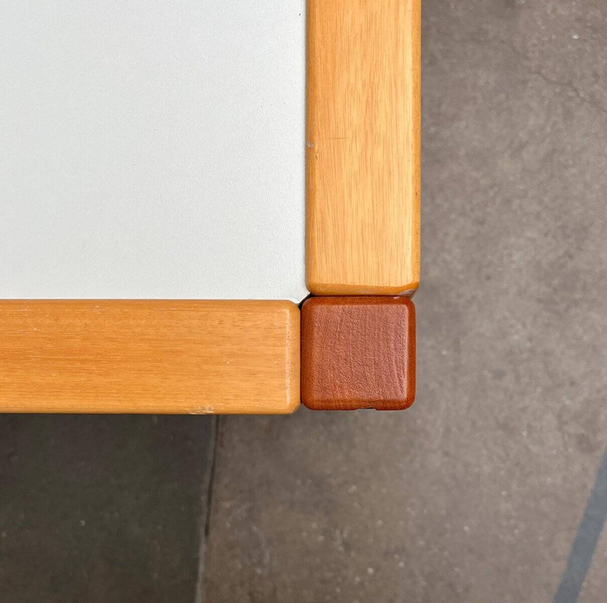 Vintage German Postmodern dining table or desk from the Profilsystem series by Flötotto, 1970s.